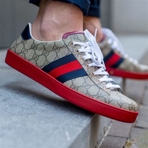 gucci gg tennis new ace sneakers|gucci ace gg suede sneakers.